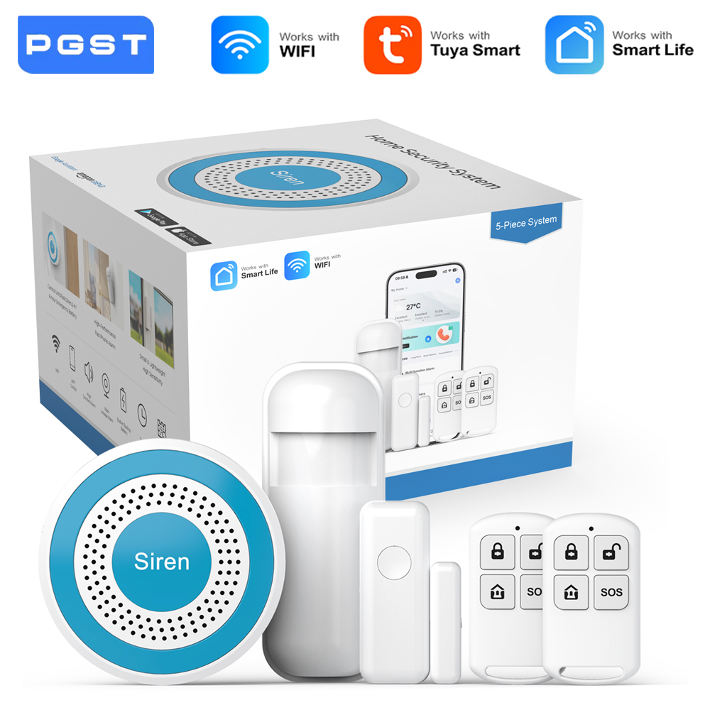 Home Automation Tutorial - PGST WiFi Akıllı Yaşam Alarm Güvenlik