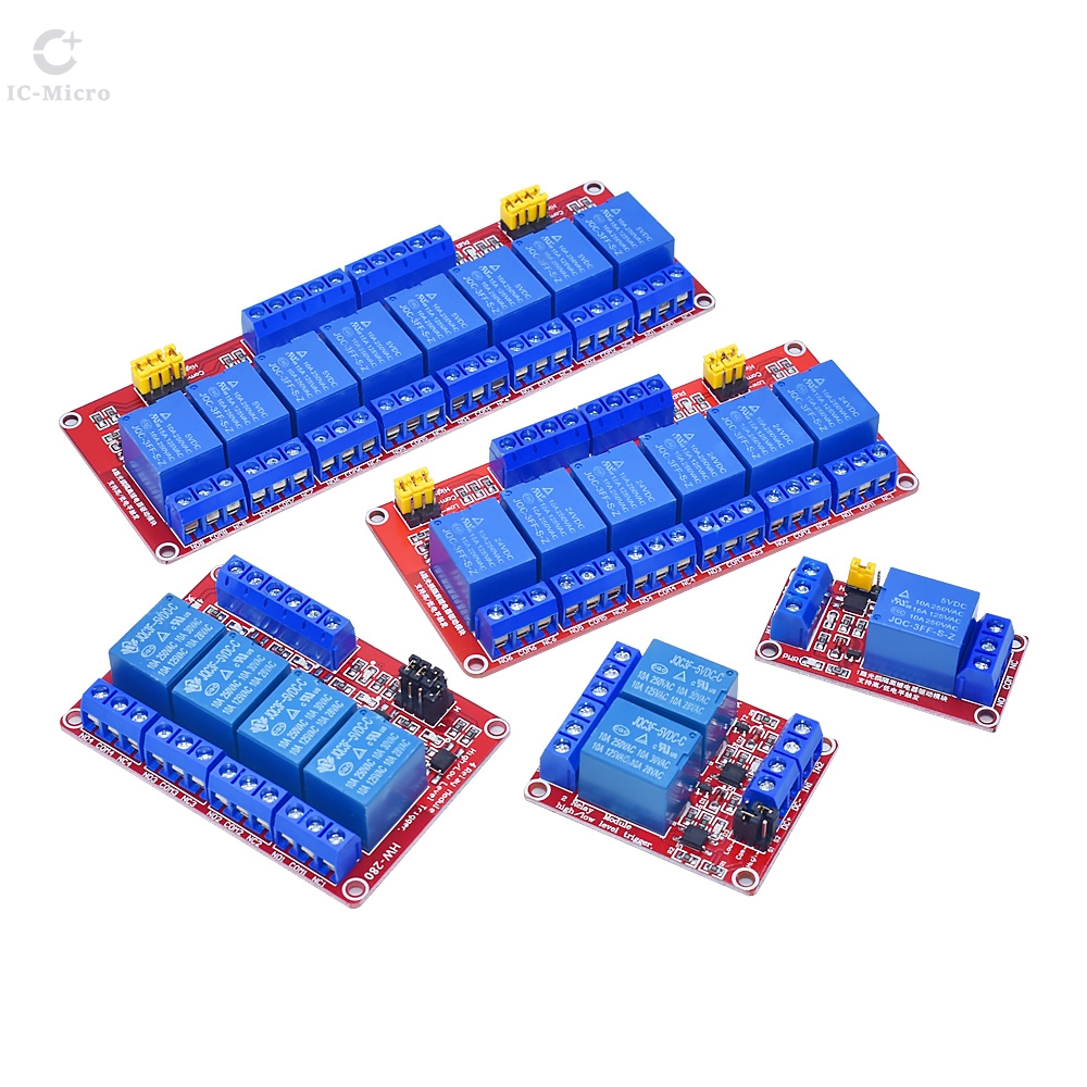 Relay 8 Channel Board - 1 2 6 4 8 Kanallı