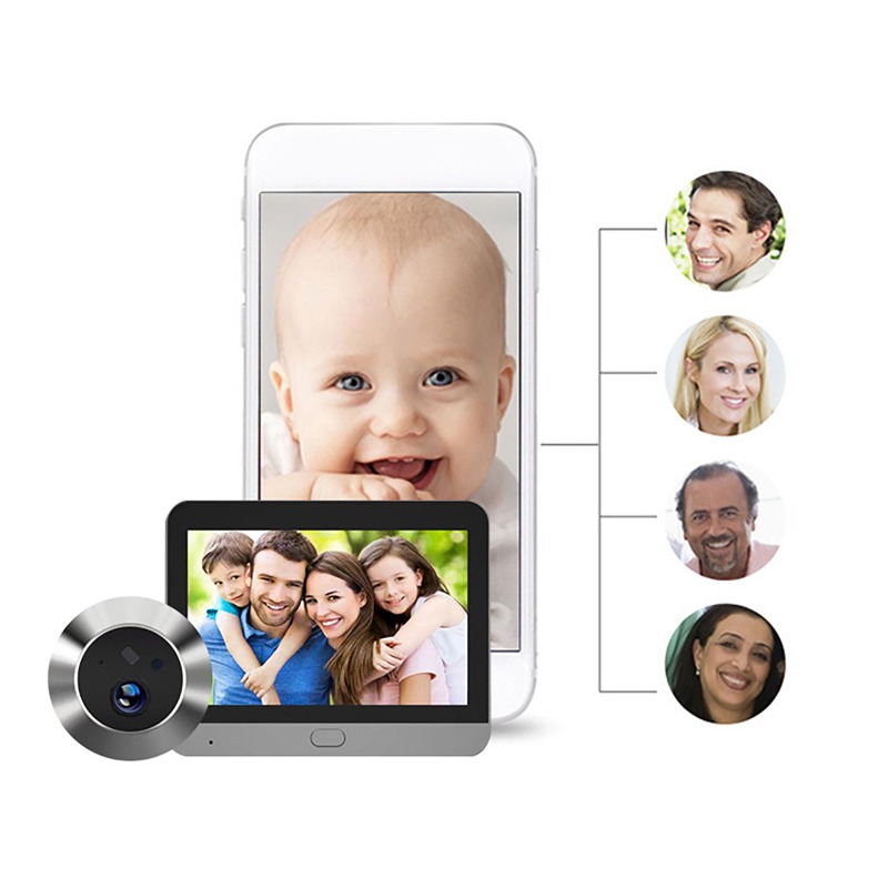 Smart Doorbell Wired - Tuya Akıllı Ev Güvenliği Görsel Kapı