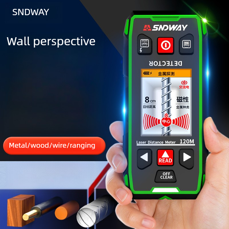 Water Leak Detector Wired - SNDWAY Çok Fonksiyonlu Duvar Tarayıcısı, Metal,