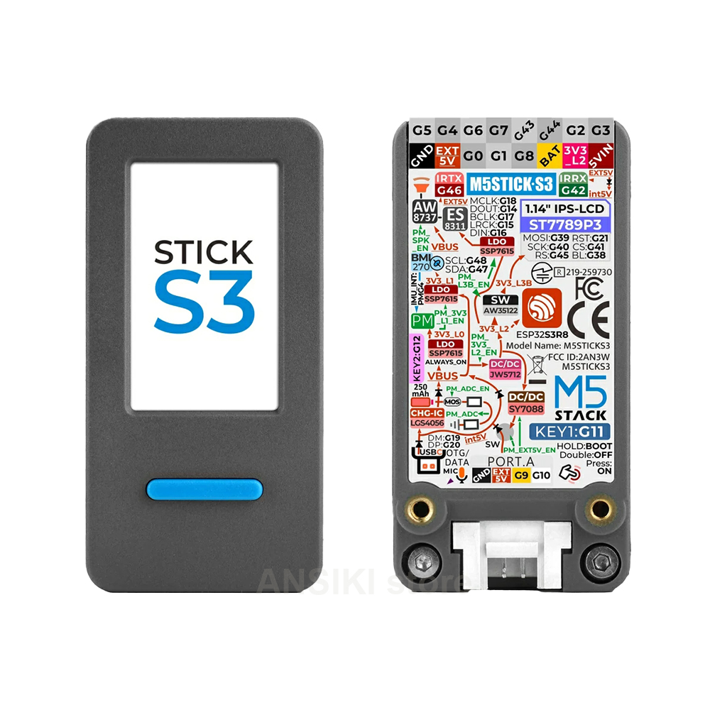 Smart Home Automation Diy - M5Stack M5StickS3 ESP32-S3 IoT Geliştirme Kiti,