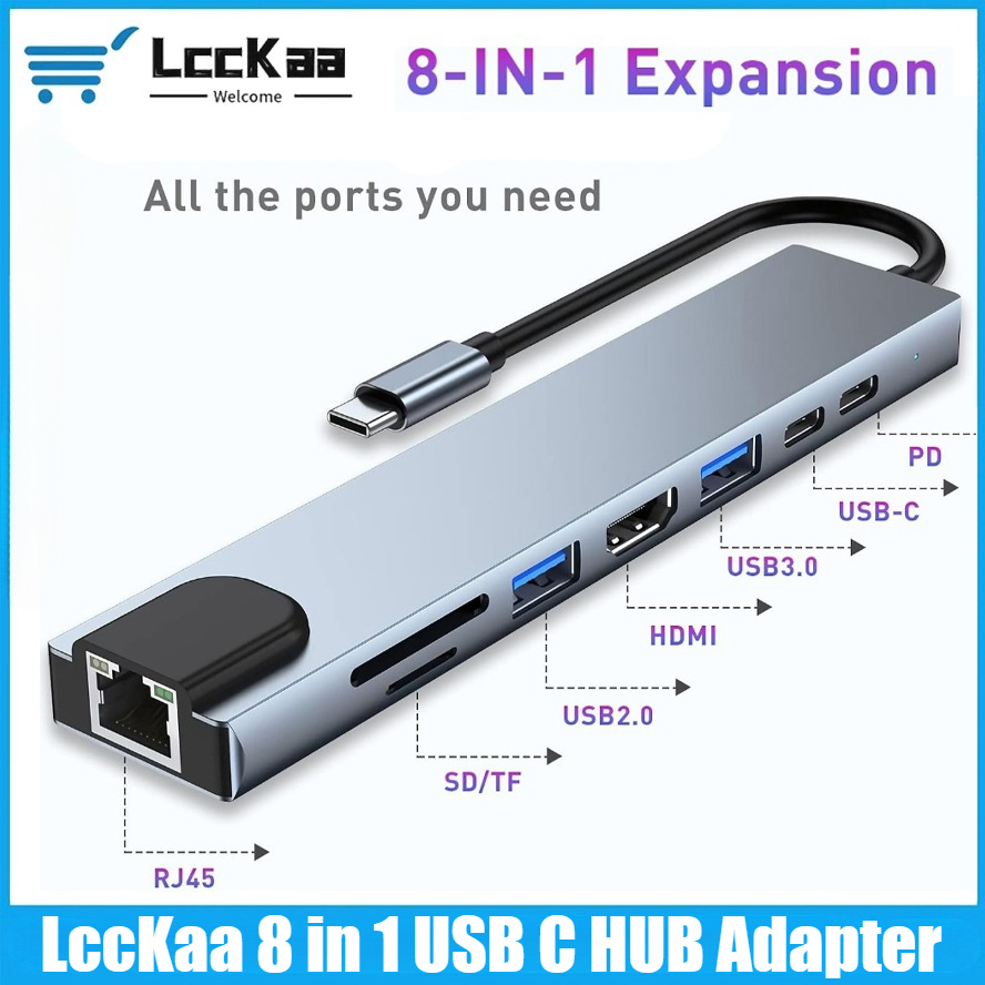 Home Assistant Sd - USB C Hub 8/7'si 1 arada