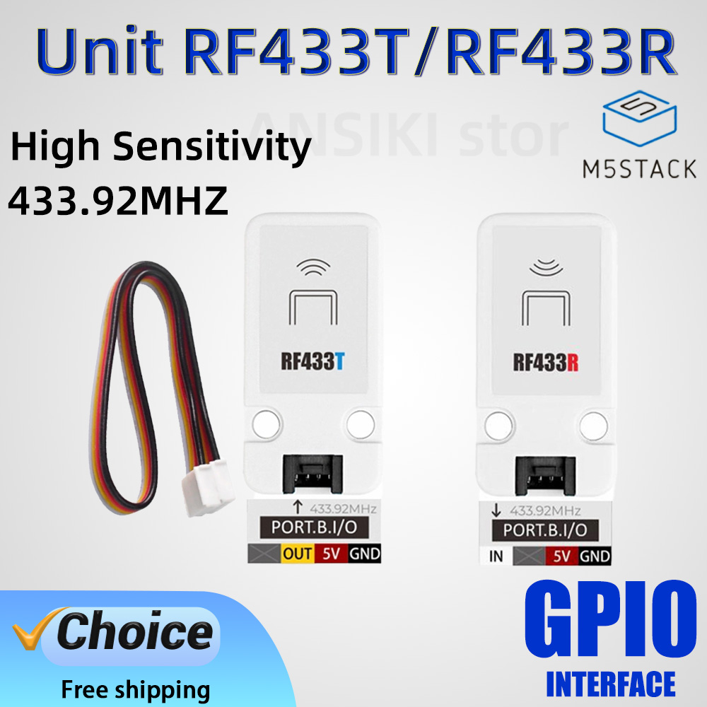 Home Automation Tutorial - M5Stack Ünitesi RF433T/RF433R IoT Sistem Kiti