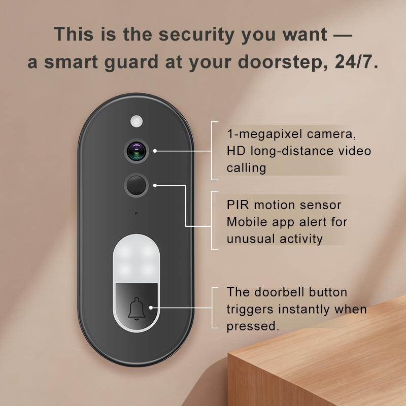 Tuya 1080P HD Kablosuz WiFi Gö - Smart Doorbell Wired incelemesi ve fiyatı