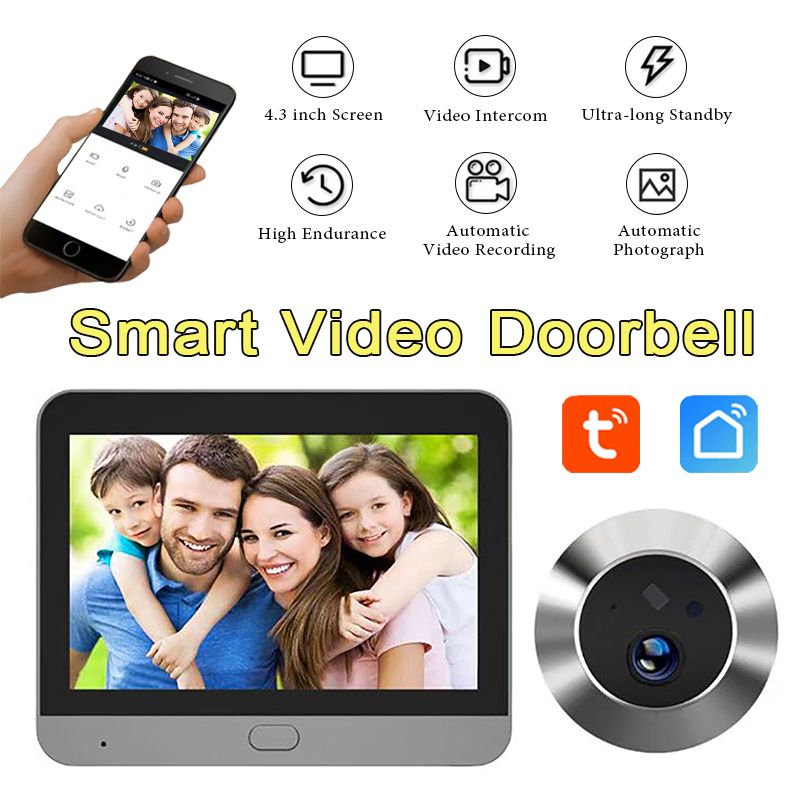 Tuya Akıllı Ev Güvenliği Görse - Smart Doorbell Wired incelemesi ve fiyatı