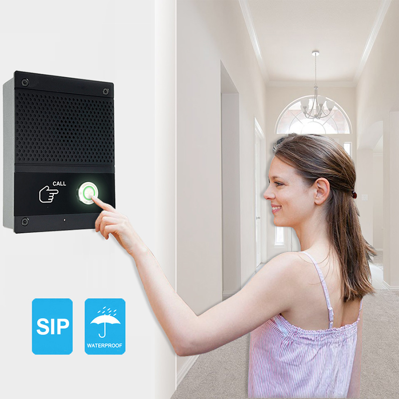 SIP interkom ses kontrolü açık - Smart Home Automation Diy incelemesi ve fiyatı