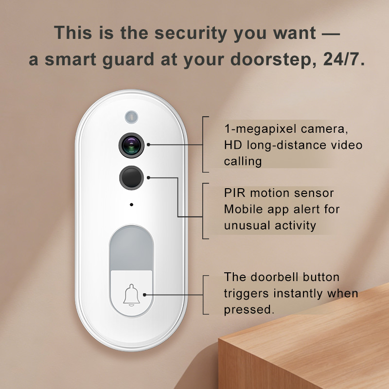 Tuya Akıllı Görüntülü Kapı Zil - Smart Doorbell Wired incelemesi ve fiyatı