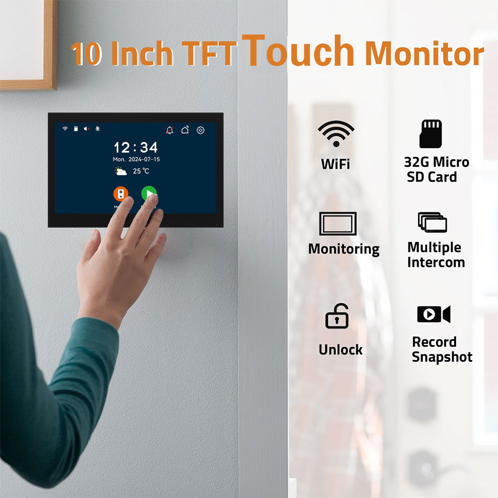 Tuya 1080P 5G Wifi 7/10 İnç 2  - Smart Doorbell Wired incelemesi ve fiyatı