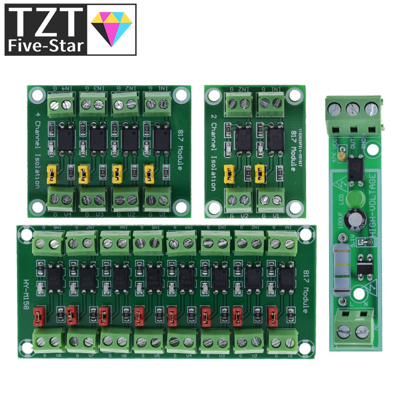 PC817 1 2 4 8 Kanal Optocouple - Relay 8 Channel Board incelemesi ve fiyatı