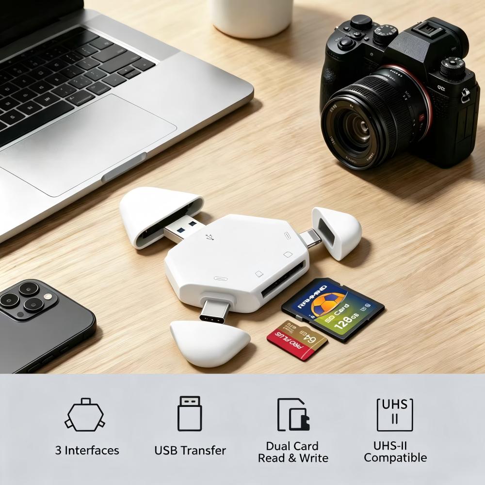3'ü 1 Arada Hafıza Kartı Okuyu - Home Assistant Sd incelemesi ve fiyatı
