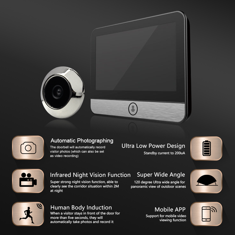 Akıllı tuya APP güvenlik korum - Smart Doorbell Wired incelemesi ve fiyatı