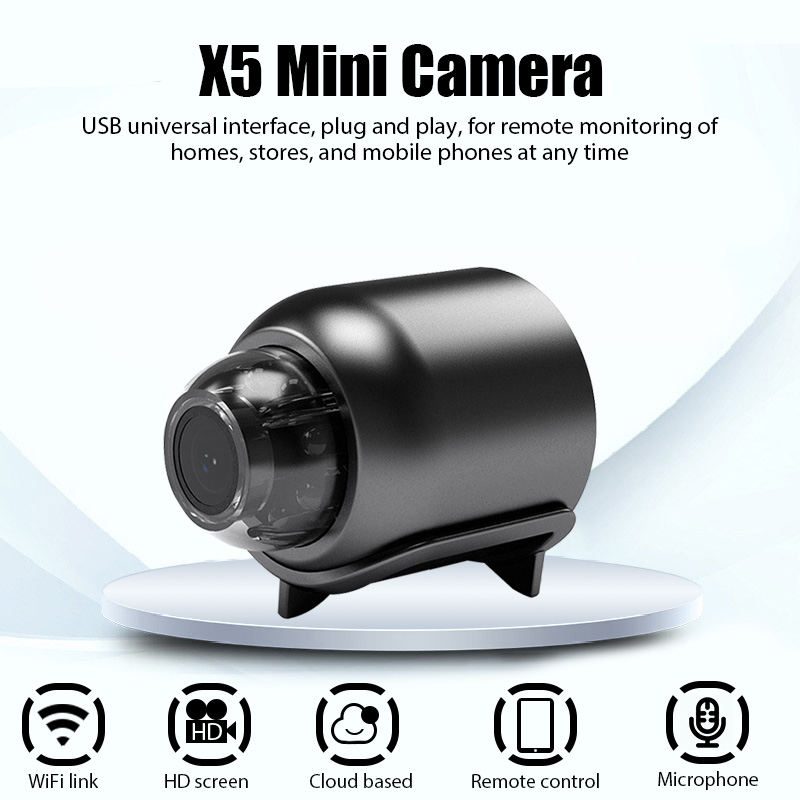 X5 Mini Kamera HD 1080P Akıllı - Home Assistant Sd incelemesi ve fiyatı