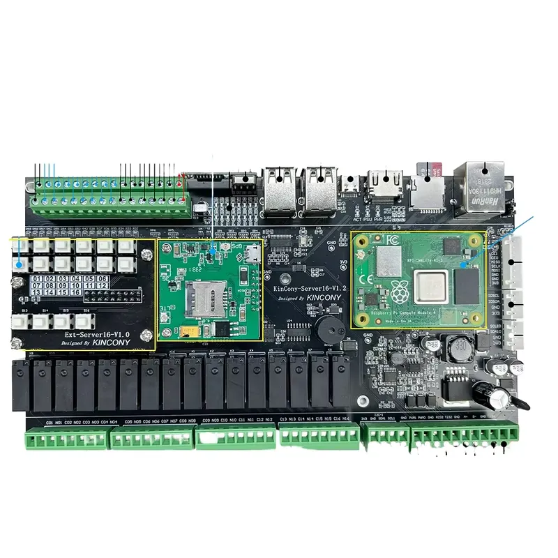 Kincony Server16 Raspberry Pi  - Home Automation Raspberry Pi incelemesi ve fiyatı